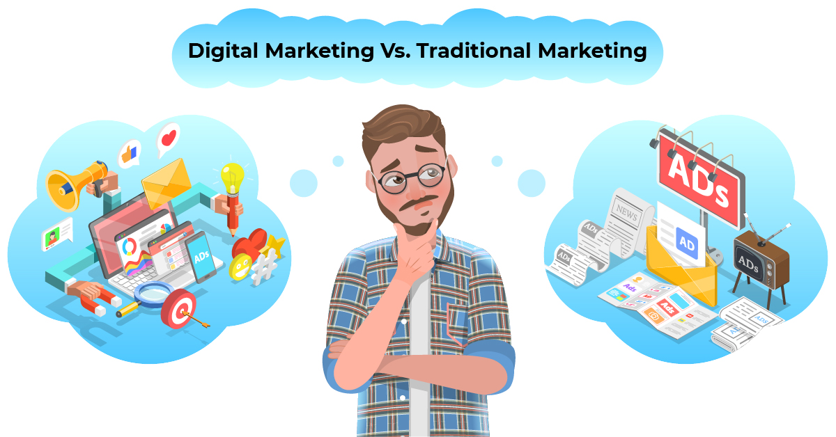 Digital Marketing Vs.traditional Marketing | What Is The Difference?